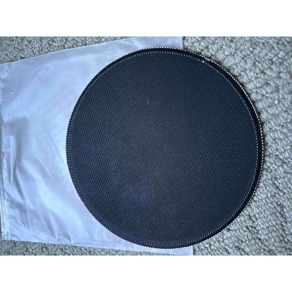 NEW Highland Home Ocean Fantasy Round Mandala Design Blue And White mousepad - Picture 3 of 4